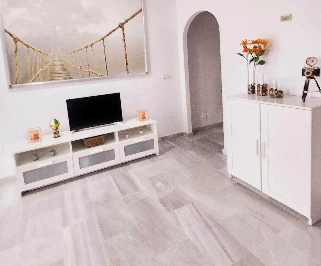 アパート Bombo Beach Appartement マラガ スペイン
